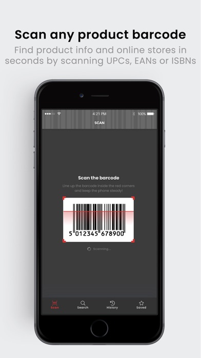 Barcode Lookup Screenshot
