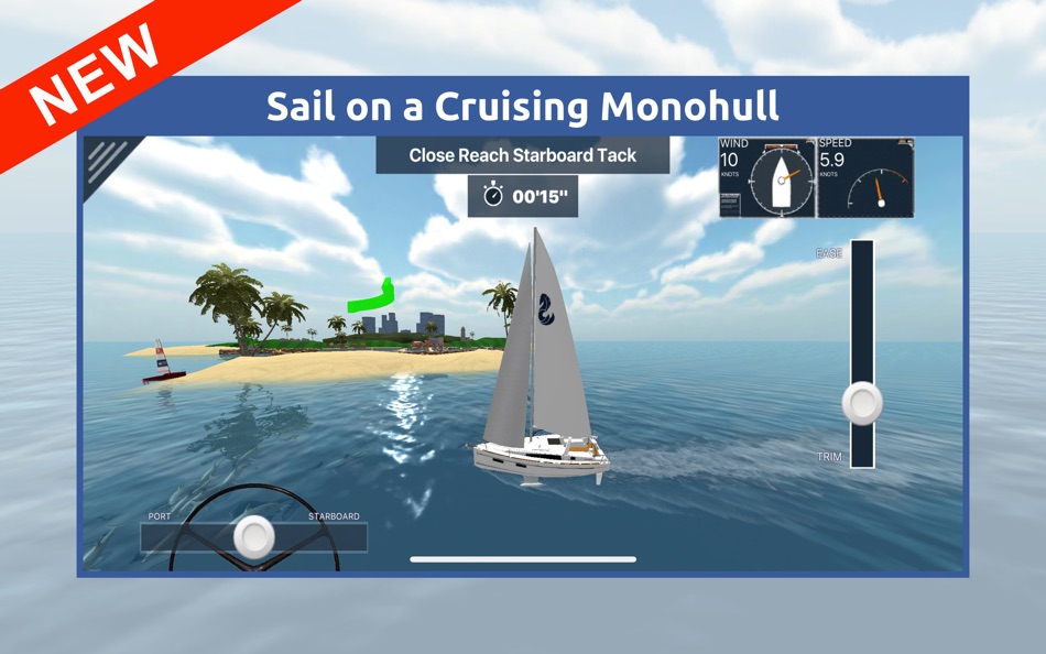 #4. ASA's Sailing Challenge (macOS) 由: American Sailing Association