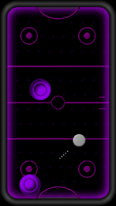 Air Hockey Black Screenshot