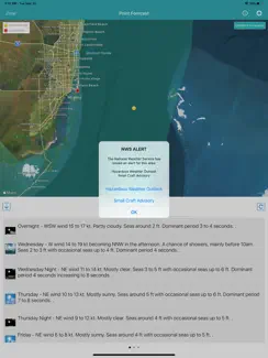 NOAA Marine Forecast & Weather iPad image 2