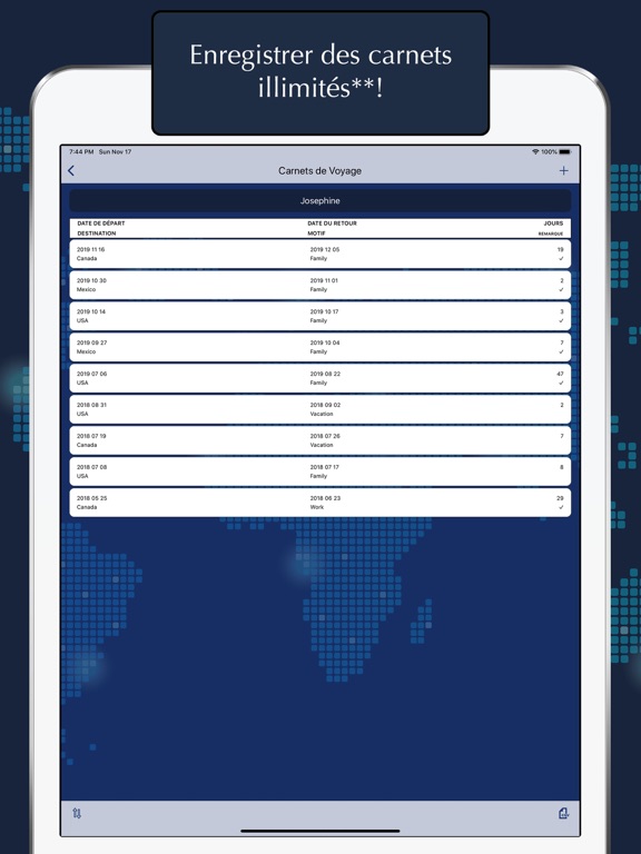 Screenshot #5 pour TravelLog - Histoire De Voyage