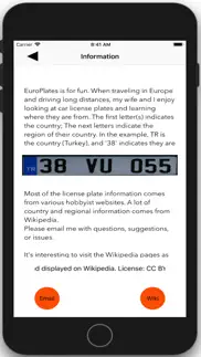 europlates iphone screenshot 4