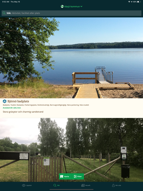 Växjö Naturkartaのおすすめ画像2