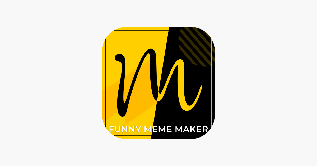 صانع ميمي مضحك على App Store