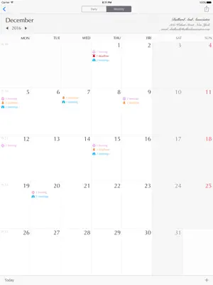 Lawyer's Planner screenshot 2