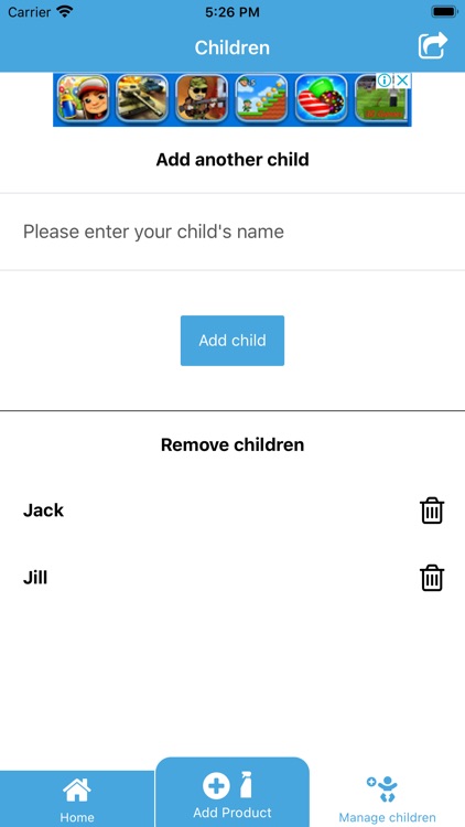 Baby Product & Allergy Tracker screenshot-3