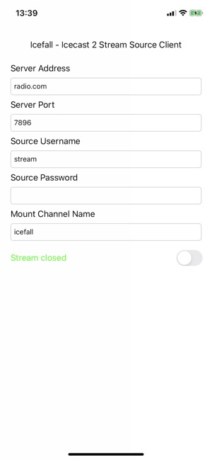 Icefall: Icecast Stream Client on the App Store