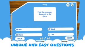 English Grammar Pronouns Quiz screenshot