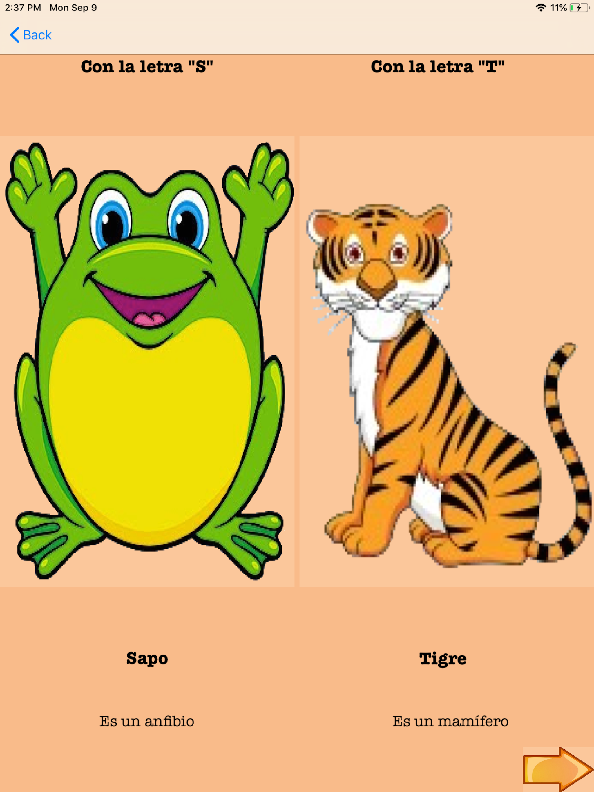 Abecedario Animales screenshot 3