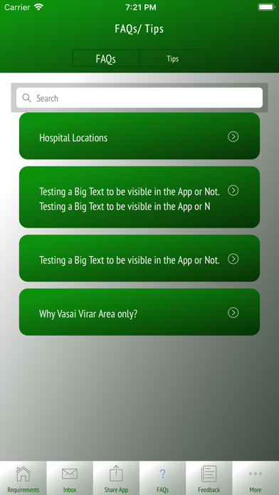 Screenshot #3 pour Vasai Virar Blood Donation App