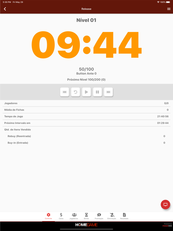 Screenshot #4 pour HomeGame Poker Clock