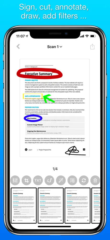 Scanner PDF Docs & Images