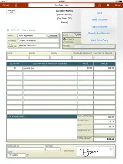 Forms-2-Go HD screenshot 4