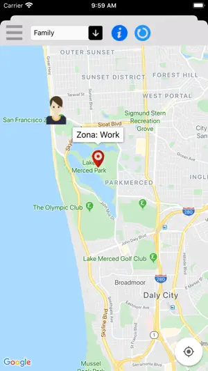 Look4Family GPS Locator screenshot 2