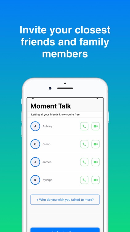 Moment Talk: Find Time to Talk