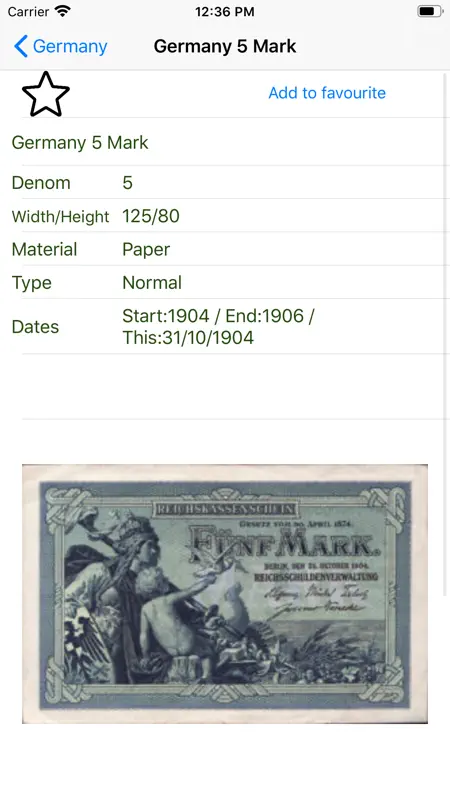 Banknotes of the World PRO screenshot 4 of 6