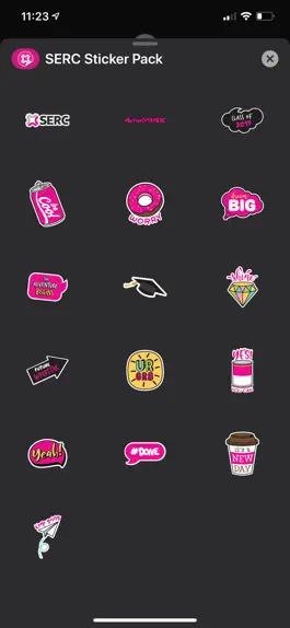 Game screenshot SERC Sticker Pack hack