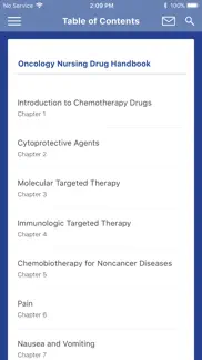 oncology nursing drug guide iphone screenshot 1