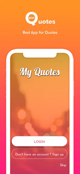 Game screenshot Best Quotes -Write your quotes apk