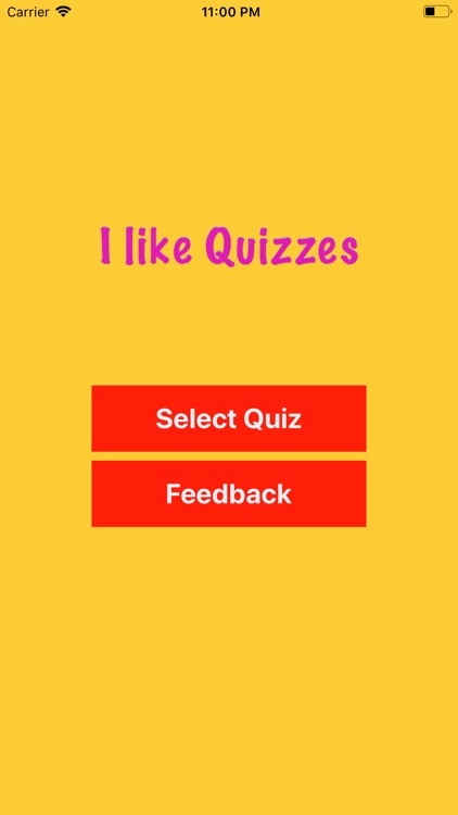 I Like Quizzes