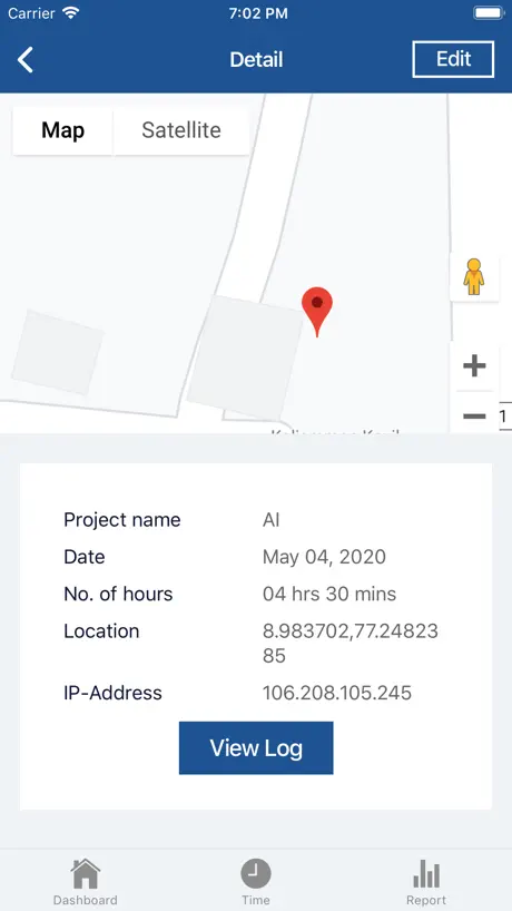Mobile MyTimeSheet