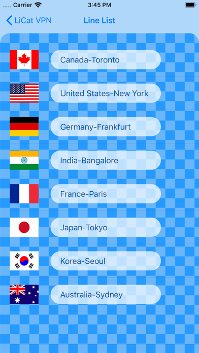 Screenshot #3 pour LiCat VPN - Fast Connect