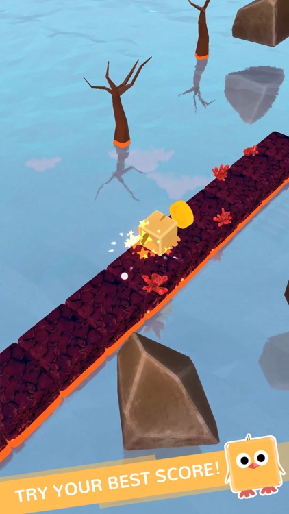 Impossible Road: Animal Cube