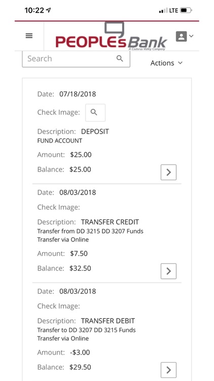 PeoplesBank Business App