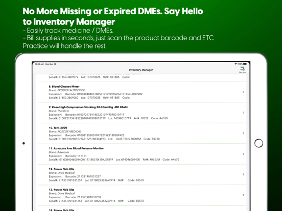 ClaimEase iPad screenshot 6 - Medical app