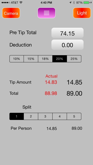 How to cancel & delete Nilnoc TipCalc from iphone & ipad 1
