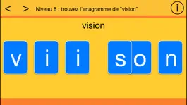 Game screenshot Trouvez l'anagramme mod apk