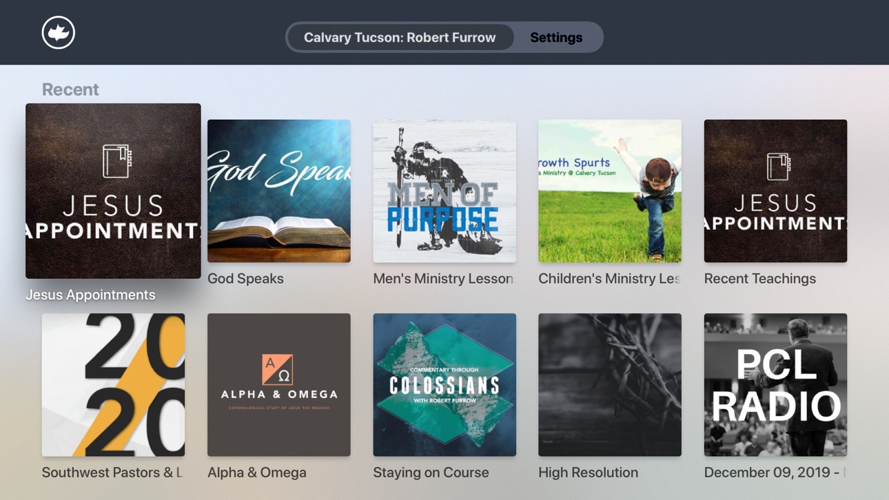 Apple TV screenshot