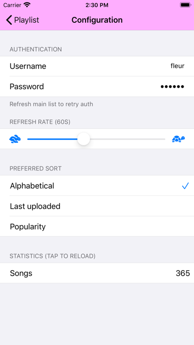 Screenshot #2 pour Playlist Manager