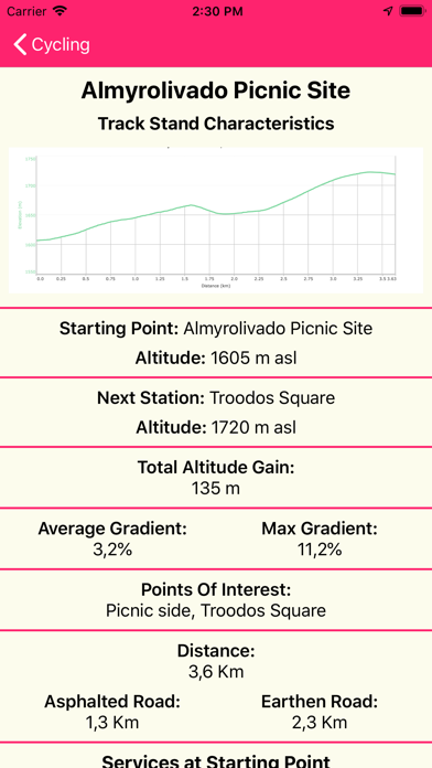 Screenshot #3 pour GEO-IN cycling route in Cyprus