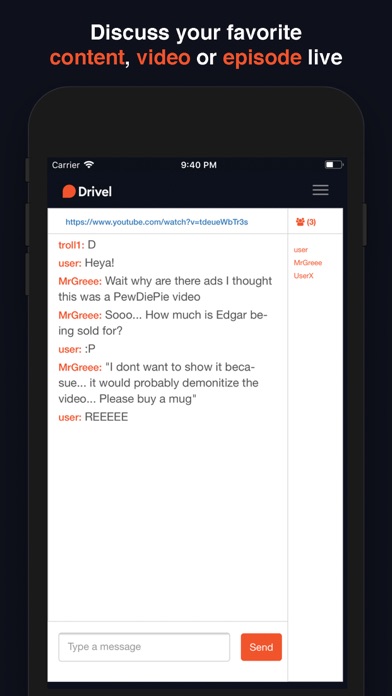 Drivel Chat screenshot 2