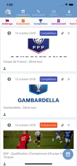 Game screenshot District Essonne Football mod apk