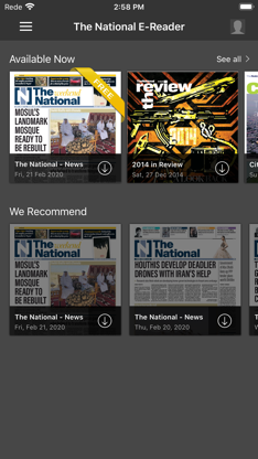 The National E-Reader screenshot 1