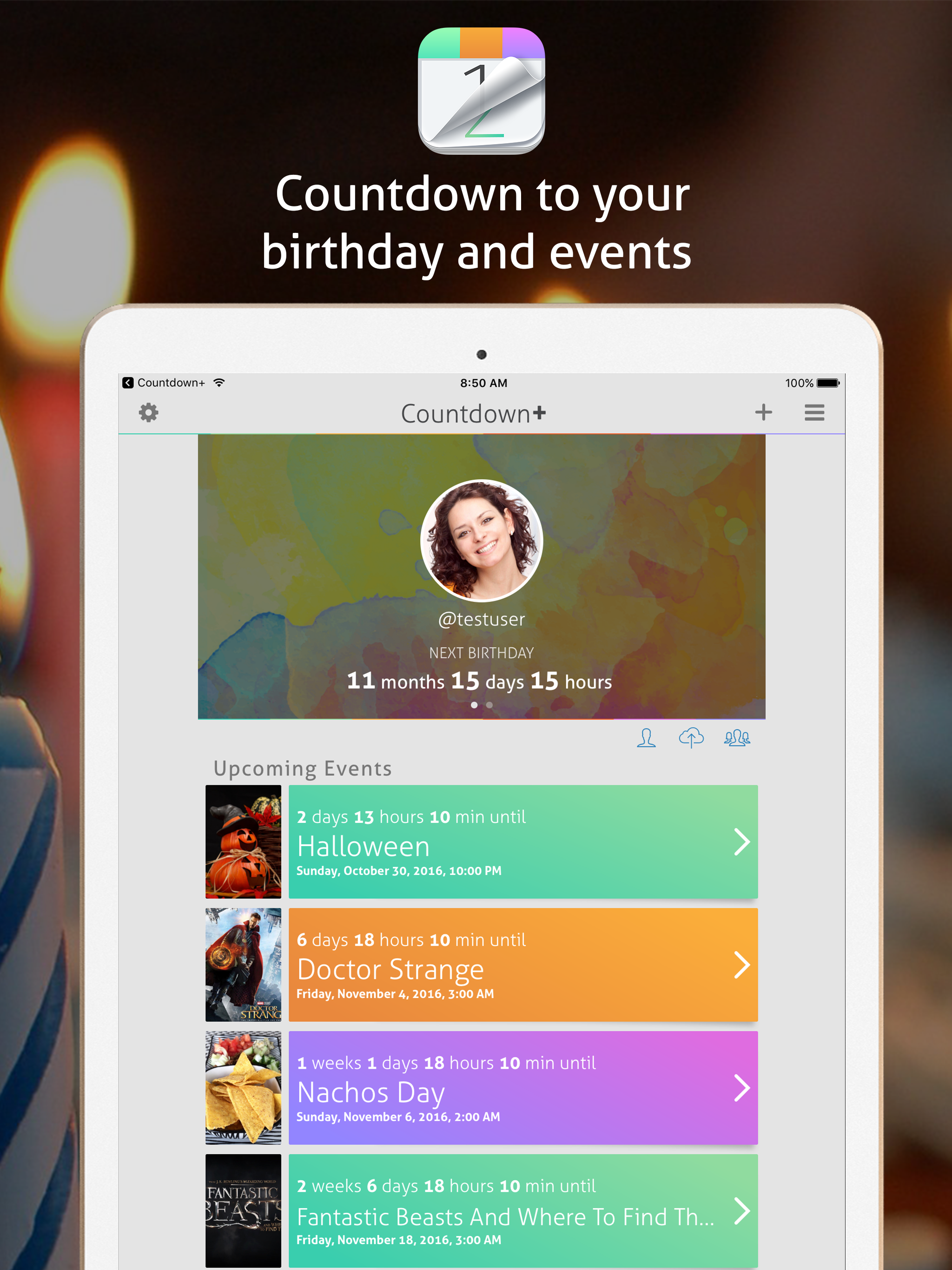 Countdown+ Calendar (Lite) screenshot 6