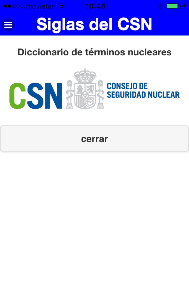 siglas CSN screenshot 2