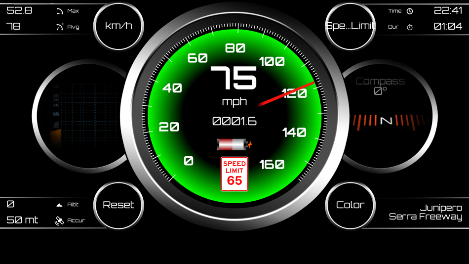 #5. Speedometer • (iOS) 由: UniCom Technology