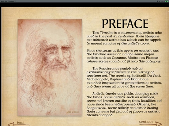 Screenshot #6 pour 600 Years of Realistic Art