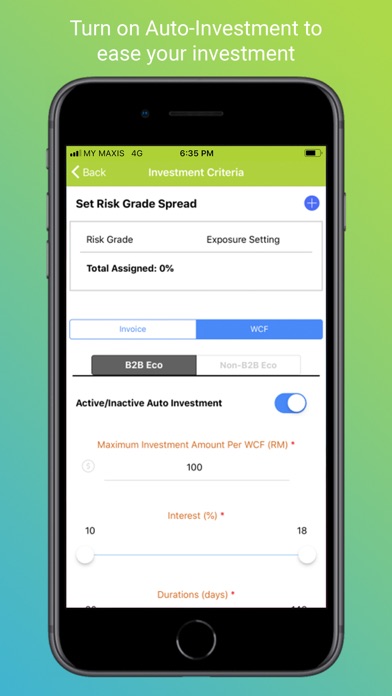 B2B Finpal MY Investor Screenshot