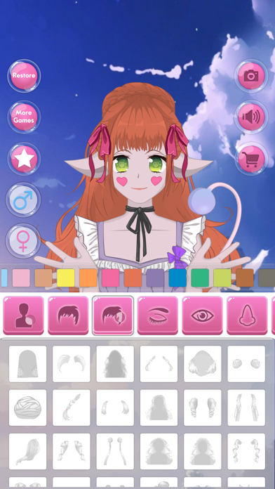 Anime Avatar - Face Maker Screenshot