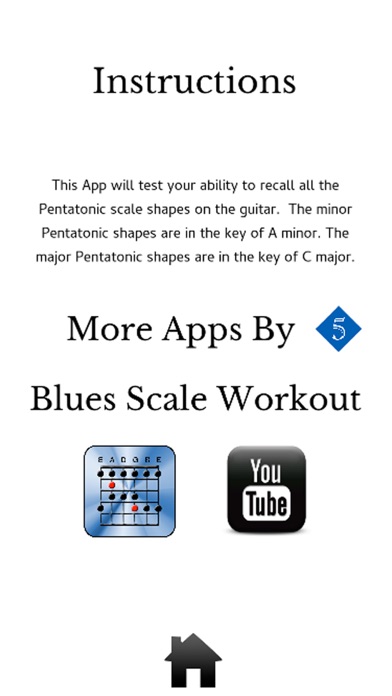 Pentatonic Scale Workout Screenshot