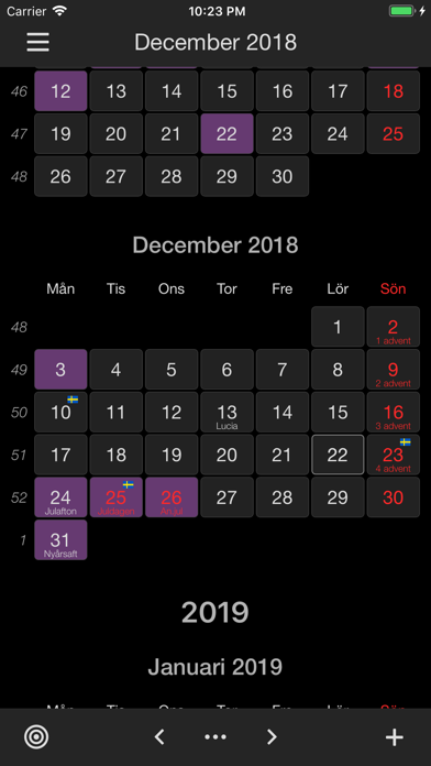 Svensk Almanacka Pro Screenshot