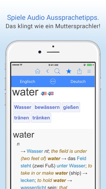 Deutsch-Englisch Wörterbuch. screenshot-4