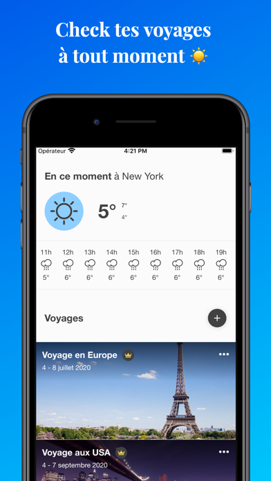 Screenshot #3 pour Trip Weather : météo en voyage