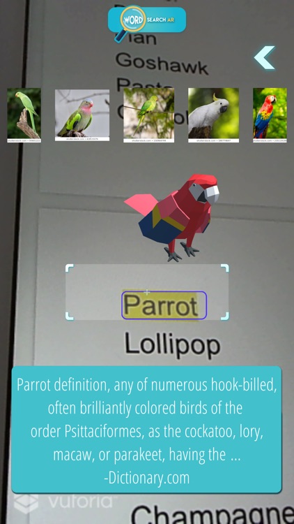 3D Dictionary - Word Search AR