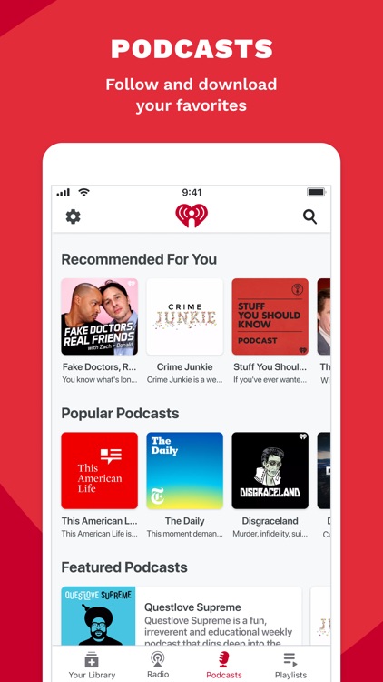 iHeart: Radio, Music, Podcasts screenshot-3