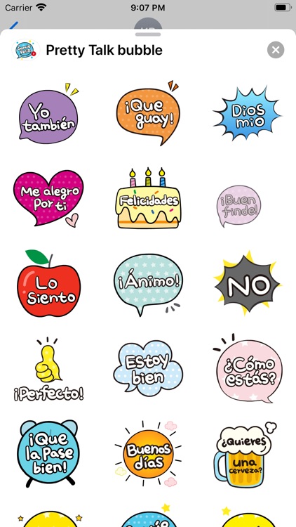 Pretty Talk bubble